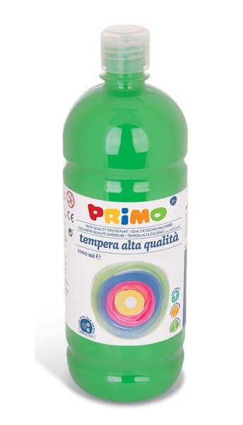 PRIMO Alta školní temperová barva 1l - zelená světle light green 610