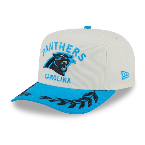 New Era Pánská kšiltovka Carolina Panthers NFL 2025 Draft 9FIFTY A-Frame Snapback - Béžová