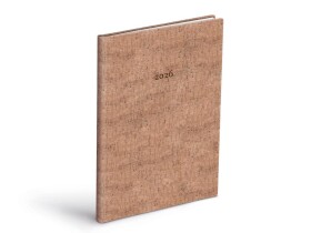 Týdenní diář 2026 MFP T805 A5 - PU soft cork