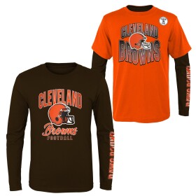 Outerstuff Dětské tričko Cleveland Browns NFL Game Day 3-in-1 Combo Shirt (YOUTH)
