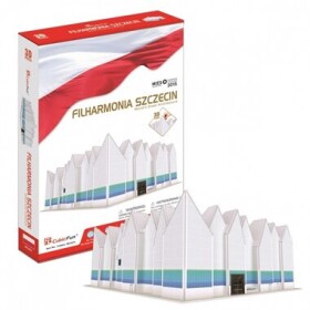 CubicFun 3D puzzle Štětínská filharmonie Polsko 98 ks