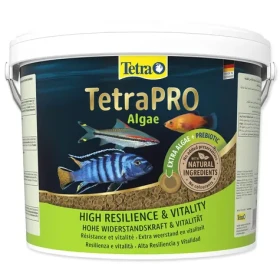 TetraPro Algae 10 l / Krmivo pro ryby / suché / se Spirulinou / pro býložravé ryby (A1-138827)