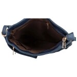 Elegantní dámská crossbody kabelka Ruvena, tmavě modrá