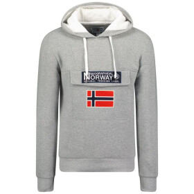 Geographical Norway Gadrien DB 054 M WW6114H/GN/Blended Grey / White mikina XL