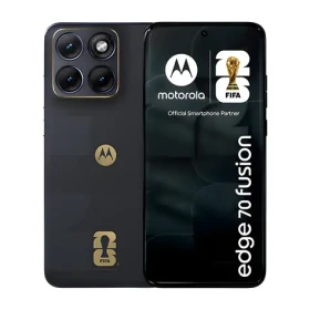 Motorola EDGE 70 Fusion černá / Telefon / 8+256GB / 5G / 6,78" AMOLED 144Hz / + Buds World Cup Edition (99937616)