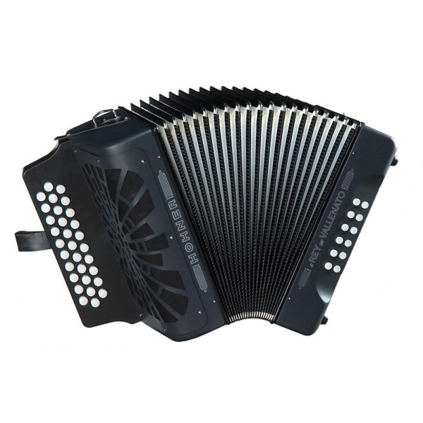 Hohner El Rey del Vallenato GCF, black