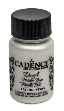 Metalická akrylová barva Cadence Dora Metalic - perleťová / 50 ml