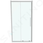 IDEAL STANDARD - i.Life Posuvné sprchové dveře, dvoudílné, 1100 mm, silver bright/čiré sklo T4943EO