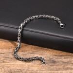 Pánský ocelový náramek Carlo Vintage - chirurgická ocel, 21 cm Vintage