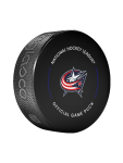 Inglasco / Sherwood Puk Columbus Blue Jackets NHL Official Game Puck 2024-2025