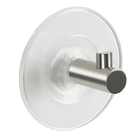 Spirella SUKI háček s přísavkou průhledný / PVC / nerez ocel / 60 mm (7610583137418)