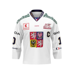 Dres české hokejové reprezentace 2024/2025 CCM PRO Authentic - bílý Velikost: golmanský XL