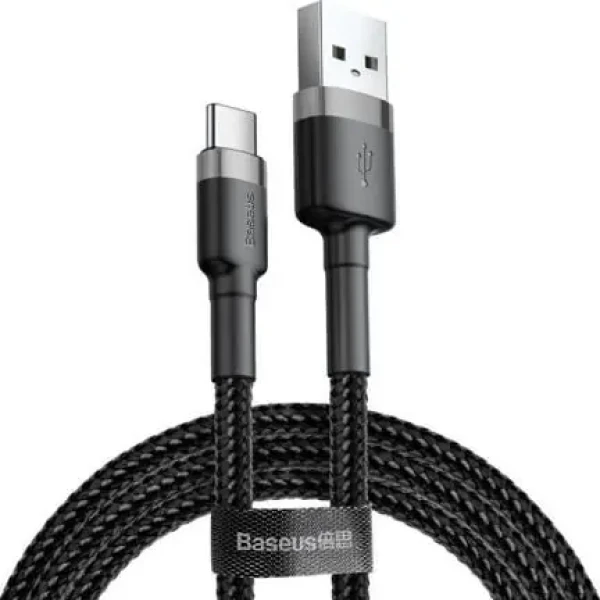 Baseus CATKLF-AG1 Kabel USB-A (M) - USB-C (M) 0.5 m černá (CATKLF-AG1)