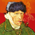 Nástěnný kalendář poznámkový 2027 Notique Vincent van Gogh, 30 x 30 cm