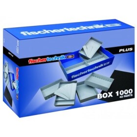 Fischertechnik Plus Box 1000 / Praktická box pro uložení jednotlivých dílů / od 7 let (30383-F)