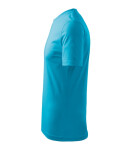 Heavy tričko unisex tyrkysová XL