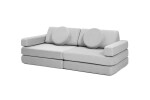 SHAPPY Dětská rozkládací pěnová pohovka SHAPPY PLAY mini Barva: Soft Beige