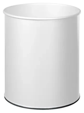 Rossignol Papea bílý / Odpadkový koš / 30 L / ocelový
