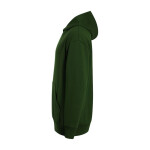 Unisex mikina Chill (lahvově zelená) 2XL