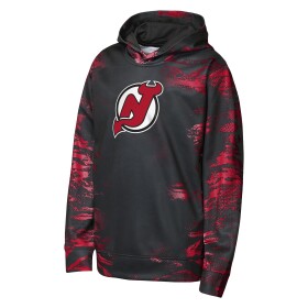 Outerstuff Dětská mikina New Jersey Devils NHL Team Dynamics Pullover Sublimated Velikost: Dětské S (122 – 134)
