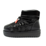 D.Franklin snow boots dámské zimní módní zateplené boty černé dámské 37