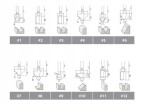 Makita D-57065 - Sada fréz do dřeva 12-dílná v dřevěné kazetě, stopka pr. 6 mm