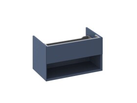 RAVAK - Lite Umyvadlová skříňka 80x45x43 cm, 1 zásuvka, Deepsea Blue X000001863