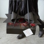 Cake star Elegantní univerzální box černý-balení 5ks