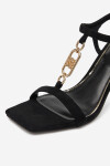 Sandály NINE WEST S3SH1996-01 Látkový materiál