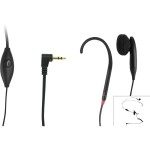 Geemarc CLHOOK5 Headset bez uší kabelová, CLHOOK5_BLK, černá