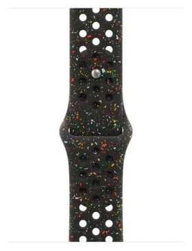 Apple Watch Nike Sport Band (38 40mm) Midnight Black - S/M / Sportovní pásek pro Apple Watch / 130-180 mm (MG9X4ZM/A)