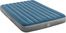 Nafukovací postel Queen Prestige Downy s dobíjecí pumpou - Alltoys Intex