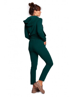Kalhoty s nohavicí a tmavě zelené model 18004375 - BeWear Velikost: EU XXL