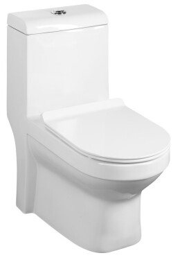 SAPHO - HUBERT WC kombi, spodní/zadní odpad, bílá PB304