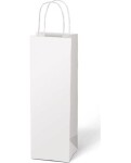 Taška dárková T12 kraft 120x360x90 bílá