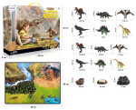 Mamido Velký set dinosaurů s podložkou My Dinosaur World MT1153