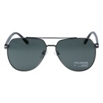Polarizační sluneční brýle Aviator, černé