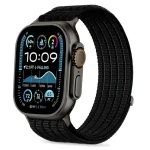 Tech-Protect Nylon Sport 44/45/46/49 mm černá / Řemínek / Apple Watch / nylonový sportovní