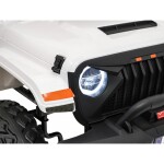 Mamido Elektrické autíčko Extreme Sport 4x4 s proměnlivou velikostí bílé
