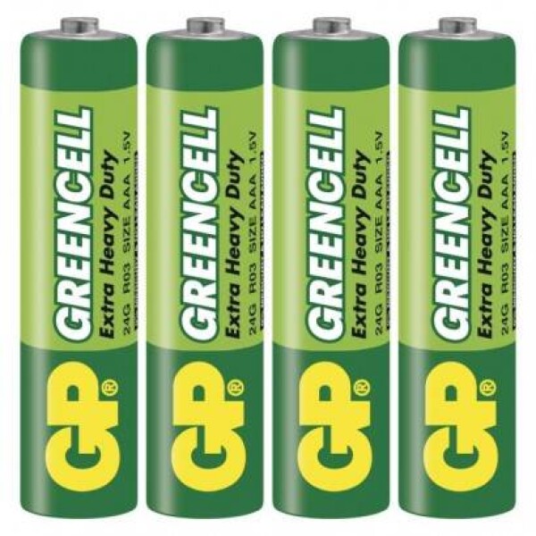 Mamido Baterie GP Greencell R03 typ AAA 4 ks