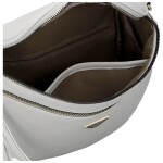 Stylová dámská koženková ledvinka Fima, šedá