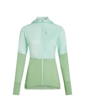 ICEBREAKER Wmns Mer 200 Realfleece Descender LS Zip H, Mint/Seaglass/Cb (vzorek) velikost: S