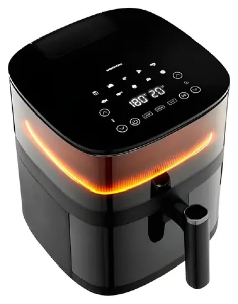 Medion Life X10 MD11780 XL černá / Horkovzdušná fritéza / 1500 W / 5 l / dotykové ovládání (50079114)