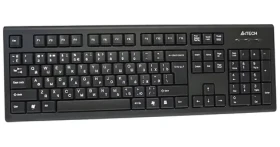 A4tech KR-85 černá / Drátová klávesnice / US / USB (A4TKLA19739)