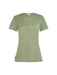 ICEBREAKER Wmns Mer 150 Tech Lite SS Tee Single Line C, Lichen (vzorek) velikost: S