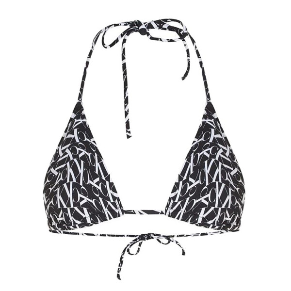 Monogram Dámský vrchní díl plavek KW0KW02079-0GL - Calvin Klein M