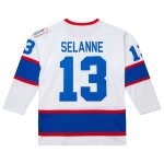 Mitchell & Ness Pánský dres Winnipeg Jets NHL Teemu Selänne #13 1992-93 Premium Power Play Velikost: S