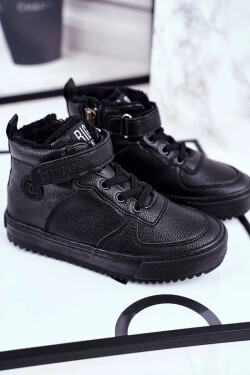 Children's Insulated Sports Shoes Big Star Black Velikost: 34