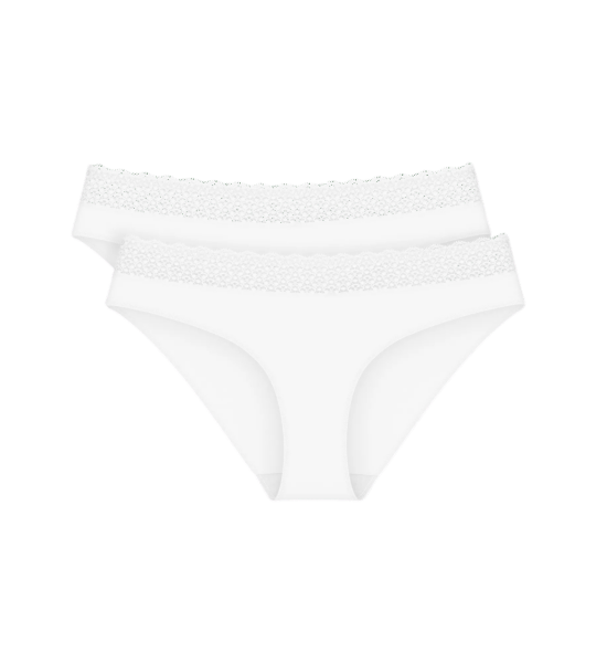 Dámské kalhotky Feel of Modal Tai 2P - WHITE - bílé 0003 - TRIUMPH WHITE XL