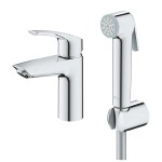GROHE - Eurosmart Umyvadlová baterie s bidetovou sprškou, chrom 23124003